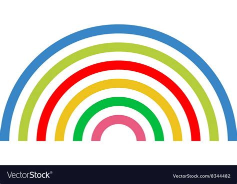 Rainbow Royalty Free Vector Image - VectorStock