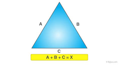 Perimeter of a Triangle- Definition, Formula and Examples