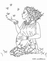 Pregnant Coloring Pages  Coloring Nation sketch template
