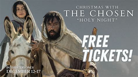 THE CHOSEN Christmas Movie Special in Theaters: FREE Tickets