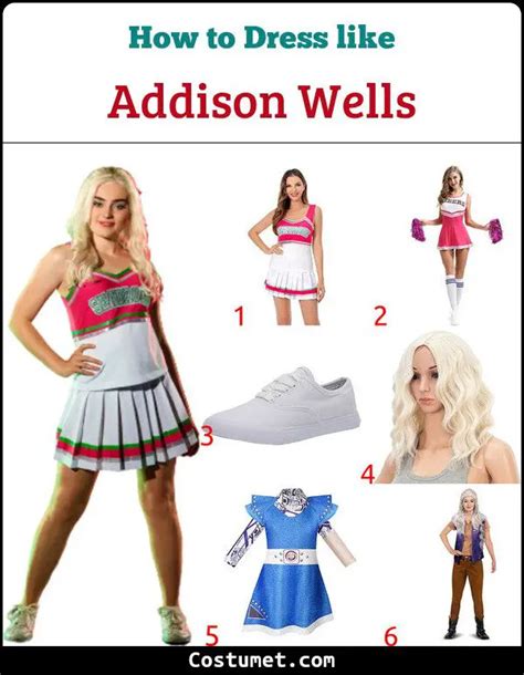 Addison Wells Costume from Zombies for Halloween