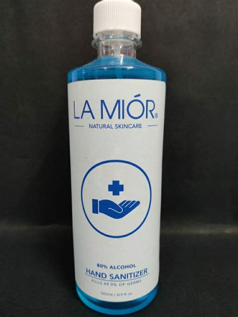 500ml La Mior Alcohol Based Hand Sanitizer with spray at Rs 140/bottle ...