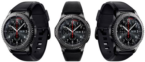 Samsung pulls back the curtain on two new wearables: Gear S3 Classic and Frontier