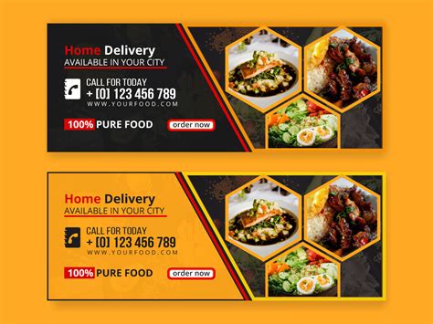 Food Facebook banner design Template . by Md Abubokor siddique on Dribbble