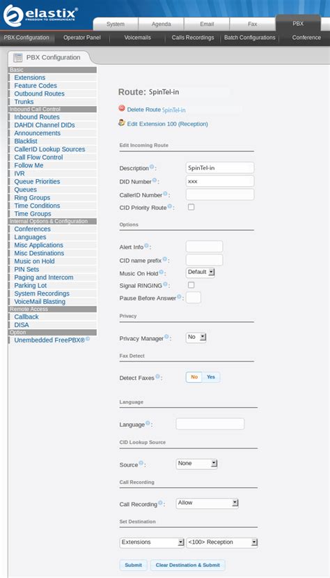 VoIP Configuration Guide - Elastix4