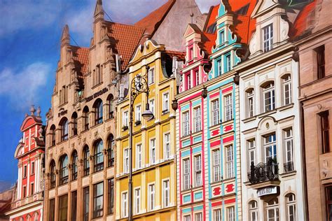 Wroclaw Poland Architecture of Market Square Photograph by Carol Japp - Fine Art America