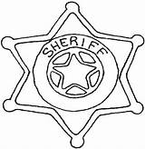 Sheriff Star Coloring Pages At GetColoringscom  Free Printable sketch template