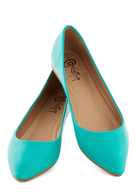 Defined the Scenes Flat in Emerald, #ModCloth | Floral flat shoes, Green flats shoes, Womens ...