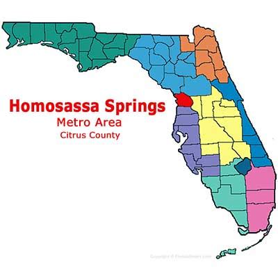 Homosassa Springs Florida Metro - Florida Smart