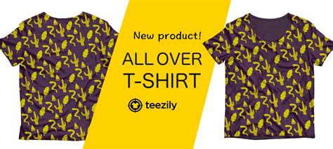 All-over print t-shirts are out : discover the hottest designs for all-over printing