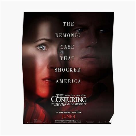 "The Conjuring 3 Movie" Poster for Sale by rafaelsmiths | Redbubble