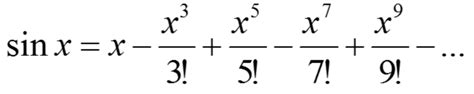 Solved The Maclaurin series expansion for the sine | Chegg.com