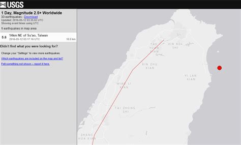 Taiwan hit by strong earthquake