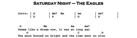 The Eagles – Saturday Night | Guitar Lesson, Tab & Chords | JGB