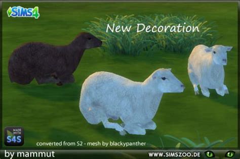 Even more lovely sheep! Details and download at the Simszoo (free ...