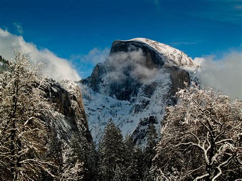 Half Dome Winter Photograph by Bill Gallagher - Fine Art America