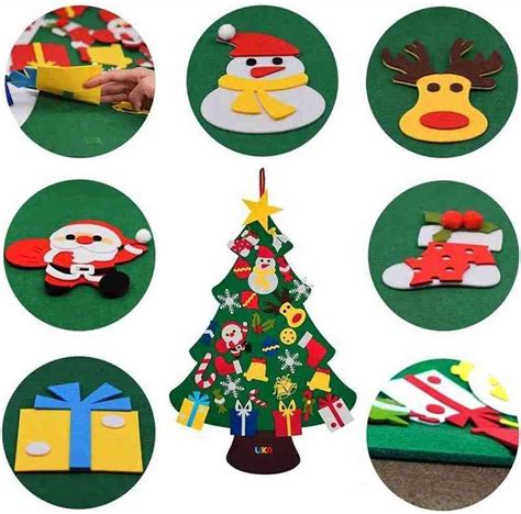 UKR Christmas Tree Decoration Toy, 93 cm Hight, 30 Velcros, Set ...