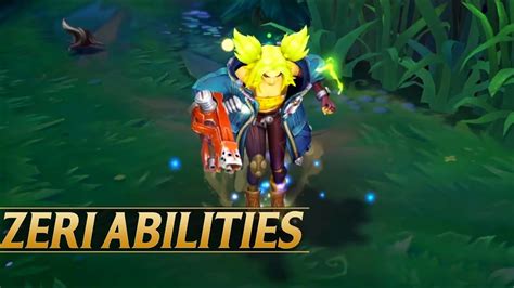 ZERI ABILITIES Gameplay Explained - New Champion - League of Legends - YouTube