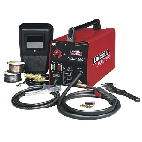 Shop Lincoln Electric 120-Volt MIG Flux-Cored Wire Feed Welder at Lowes.com