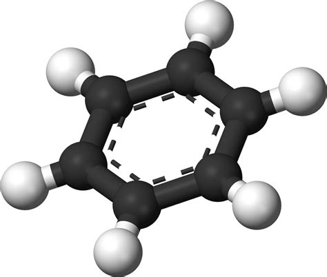 Wikimedia Commons Photo - Benzene Ring 3d Structure Clipart - Full Size Clipart (#1511348 ...