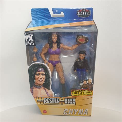 CHYNA Wrestle Mania Paul Ellering Build A Figure WWE Elite Collection, Hobbies & Toys, Toys ...