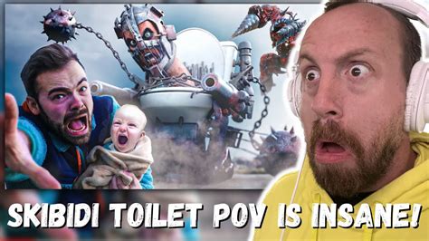 SKIBIDI TOILET POV IS INSANE! skibidi toilet POV multiverse 01 (REACTION!!!) - YouTube