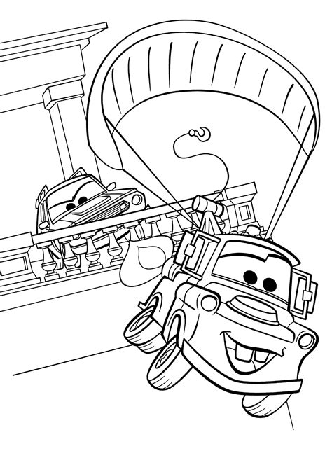 Mater Cars Coloring Pages Coloring Pages