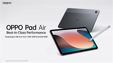 Oppo Pad Air Tablet With Snapdragon 680 Processor & Enco X2 TWS EarBuds Launched in India • TechVorm