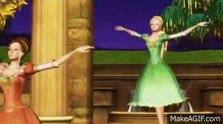 Barbie in the 12 Dancing Princesses - Dancing scene on Make a GIF