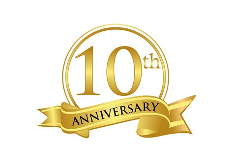 10th anniversary logo 10 free Cliparts | Download images on Clipground 2024