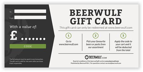 Gift Card | Sorry...they have been discontinued | Beerwulf