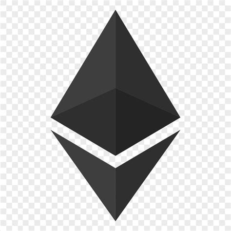 Ethereum ETH Black Logo Sign HD PNG | Citypng