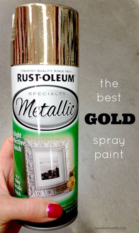 LiveLoveDIY: 10 Painting Tips & Tricks You Never Knew (Part Two) | Gold spray paint, Best gold ...