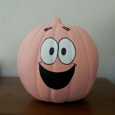 DIY Patrick Painted Pumpkin This is too cute! | Halloween pumpkins ...