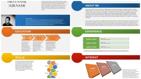 Powerful CV PowerPoint Template - Payhip