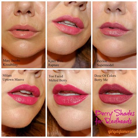 The Best Berry Lipsticks for Fair Skin + Redheads • GirlGetGlamorous