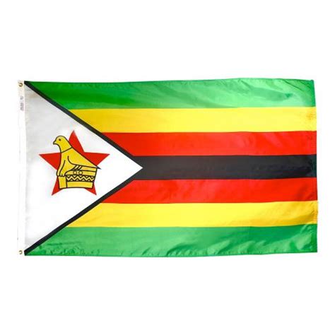 Zimbabwe Flag, Nylon All Styles - Flagpro
