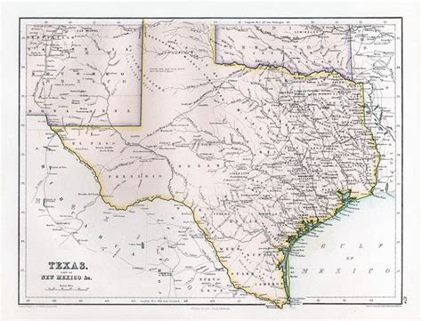 Texas New Mexico Border Map