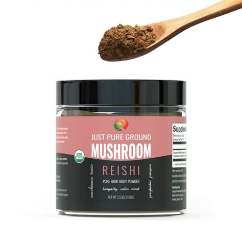 Organic Reishi Mushroom Ground Powder Wholesale - QIN SHAN TANG