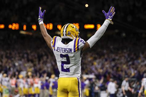 2020 NFL Draft prospect profile: Justin Jefferson, WR, LSU - Big Blue View