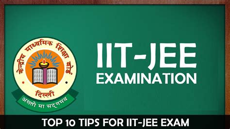 Top 10 IIT JEE Exam Preparation Tips - YouTube