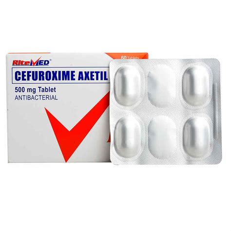 RITEMED, Cefuroxime Axetil 500mg 1 Tablet [PRESCRIPTION REQUIRED ...