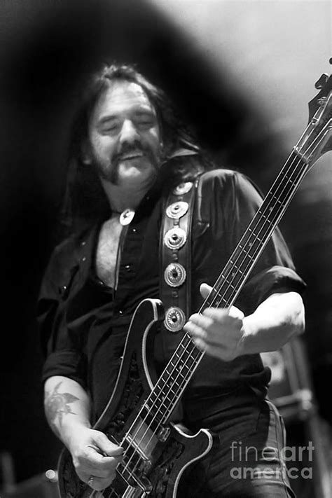 Lemmy Kilmister - Motorhead 2007 UK Live Concert Tour S60 Photograph by Vintage Rock Photos ...