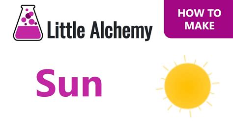 How to make the Sun in Little Alchemy - YouTube