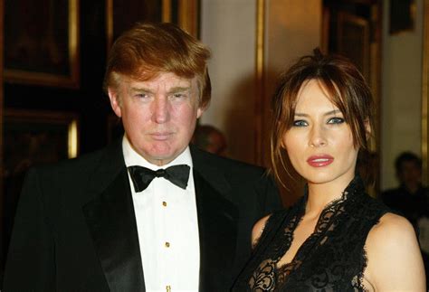 Download Young Melania Trump With Donald Wallpaper | Wallpapers.com