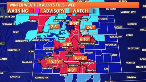 Colorado Snow Forecast Map – Get Map Update