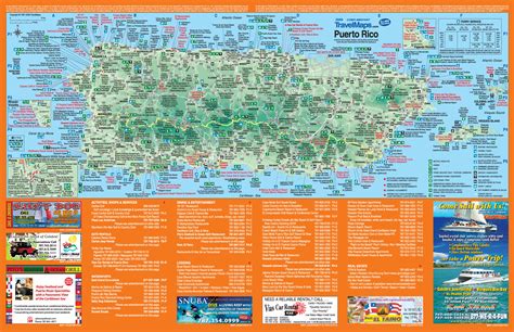 Puerto Rico Tourist Map - Puerto Rico • mappery