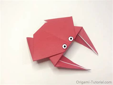 How to make an Origami Crab-Origami Crab Paper Instruction | Page 2 of 3