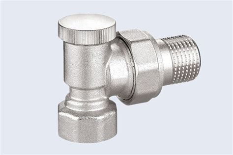 China Straight Lockshield Brass Radiator Valve Manufacturers, Nickel Radiator Valve Producers ...