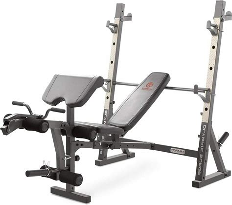 Marcy Olympic Weight Bench for Full-Body Workout MD-857